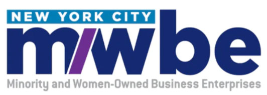 A logo for women-owned business new york city.